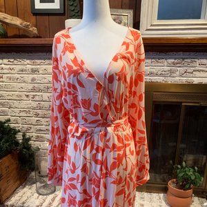 Eloquii NWT Kimono Style Maxi Dress